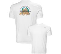 Helly-Hansen - T-shirt in Cotone - Core Graphic T 2.0 White per Uomo in Cotone - Taglia M - Bianco