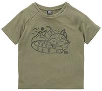Helly Hansen T-Shirt K Marka, 421 Lav Verde, 6 Anni, Unisex-Bambini