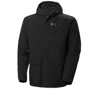Helly Hansen T2 Utility Rain Jacket Black Mens S