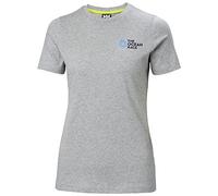 Helly Hansen The Ocean Race T-Shirt, Grigio Melange II, M Donna