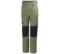 Helly Hansen Unisex Bambini Junior Marka Tur Pant, Verde scuro, 10
