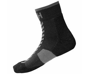 Helly Hansen Unisex Calzino Quarter Trekking, 42-44, Nero