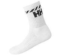 Calze Helly Hansen Cotton Sport bianco nero (3 paia) - 39-41