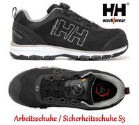 Helly Hansen Sport, Stivaletto Chelsea Unisex-Adulto, Nero Grigio, 44 EU