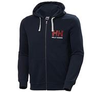 HELLY HANSEN Logo Full Zip Hoodie - Uomo - Blu - Taglia S- modello 2024