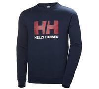 Helly Hansen Uomo Felpa Girocollo con Logo HH, Blu Navy, S