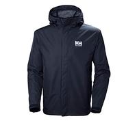 Helly Hansen Seven J, giacca da pioggia, uomo, blu scuro M(50) Navy