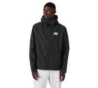 Helly Hansen Seven J, Giacca da pioggia, uomo, nero S(48) Black