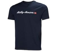 Helly Hansen Maglietta da uomo Core Graphic T 2.0 manica corta blu Taglia L