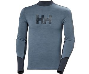 Helly Hansen Uomo Maniche lunghe LIFA MERINO LOGO washed navy 25/26 - L