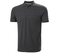 Polo Helly Hansen Crew manica corta nero grafite - L