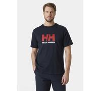 Helly Hansen Uomo T-Shirt con Logo HH 3.0, Blu Navy, S