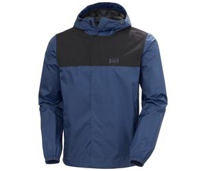 Helly Hansen Vancouver, giacca antipioggia, uomo, blu scuro S(48) Ocean