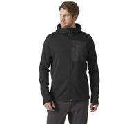HELLY HANSEN Versalite Hooded Fleece M - felpa in pile - uomo L Black man Bluesign,Recycled Polyester