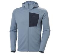 HELLY HANSEN Versalite Hooded Fleece M - felpa in pile - uomo M Light Blue man Bluesign,Recycled Polyester