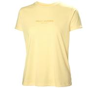 Helly Hansen W Allure T-Shirt Yellow Cream Womens M