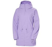 Helly Hansen W Essence Mid Rain Coat Heather Womens XS