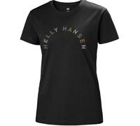 HELLY HANSEN W F2f Organic Cotton Tee 2.0 - Donna - Nero - Taglia XS- modello 2024