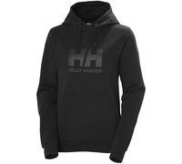 HELLY HANSEN W Hh Logo Hoodie 2.0 - Donna - Nero - Taglia L- modello 2025