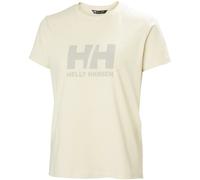 Helly Hansen Logo 3.0 Short Sleeve T-shirt Beige L Donna
