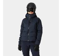 Giacca con cappuccio Helly Hansen Kvitfjell Race Puffy blu notte donna - S