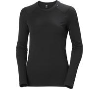 Helly Hansen Femmes Poids moyen équipage W Lifa Merino, Noir, L