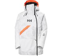HELLY HANSEN W Powchaser Asym Jacket - Donna - Grigio / Bianco - Taglia XS- modello 2025