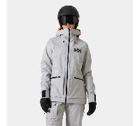 Helly Hansen W Powderqueen 3.0 Jacket Grey Melange M