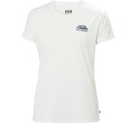 Helly Hansen W Skog Graphic Tee, donna, bianco 42(XL) White