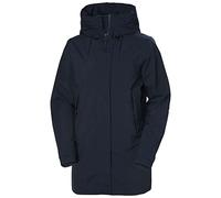 Helly Hansen W Victoria Mid Length Raincoat Navy Womens XL