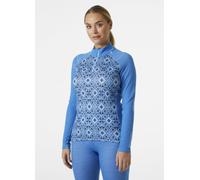 Helly Hansen Women Lifa Merino Midw Gra 1/2 Zip Ultra Blue Star Pixel S