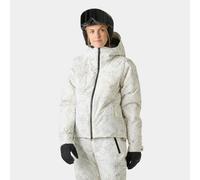 Helly Hansen Women Nora Short Puffy Jacket Cream New Nordic Aop L
