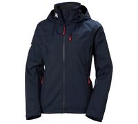 Helly Hansen Women's W Crew Hooded Jacket 2.0, Navy, XL