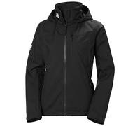 Helly Hansen Women's Crew Hooded Jacket, Black, XS