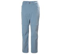 Helly Hansen - Women's Elv Light Zip Off Pant - Pantaloni softshell M grigio/turchese