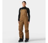 Helly Hansen Women's Ridge Infinity Shell Ski Bib Pants - Brown - S