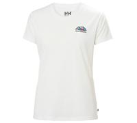 Helly Hansen W Skog Graphic Tee, donna, bianco 42(XL) White