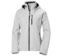 Helly Hansen Women's W Crew Hooded Jacket 2.0, Grey Fog, XS