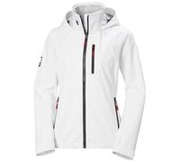 Helly Hansen Women's W Crew Hooded Jacket 2.0, White, 4XL