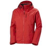 Helly Hansen Women's W Crew Hooded Midl Jacket 2.0, Red, L