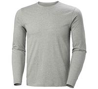 Helly Hansen Workwear Classico Classico a Maniche Lunghe da Uomo (Confezione da 1), Grigio, L