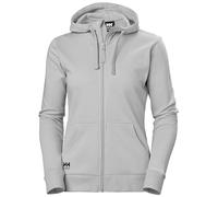 Helly-Hansen Workwear - Felpa Classica da Donna con Cappuccio e Cerniera, Leggera, Resistente e Comoda da Indossare Tutti i Giorni, Grigio Nebbia, XXX-Large