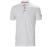 Helly-Hansen Workwear Kensington Tech Polo da uomo - Pullover leggero e traspirante a maniche corte per un'elevata mobilità, 901 Bianco, M