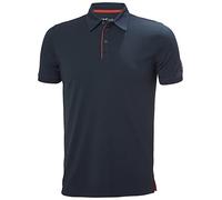 Helly-Hansen Workwear Kensington Tech Polo da uomo - Pullover leggero e traspirante a maniche corte per un'elevata mobilità, 591 Blu marino, L