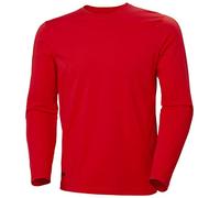 Helly-Hansen Workwear Manchester 79169 - Maglia a maniche lunghe da uomo, Rosso Alert, XX-Large