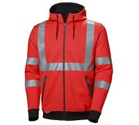 Helly Hansen Workwear Men's ADDVIS ZIP HOODIE, Red, XS
