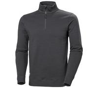 Helly Hansen Workwear Men's Classic Half Zip Sweatshirt, Dark Grey, XS