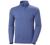 Helly Hansen Workwear Men's Classic Half Zip Sweatshirt, Stone Blue, XS