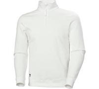 Helly Hansen Workwear Men's Classic Half Zip Sweatshirt, White, 2XL