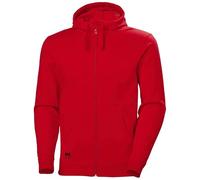 Helly Hansen Workwear Men's Classic Zip Hoodie, Red, XL